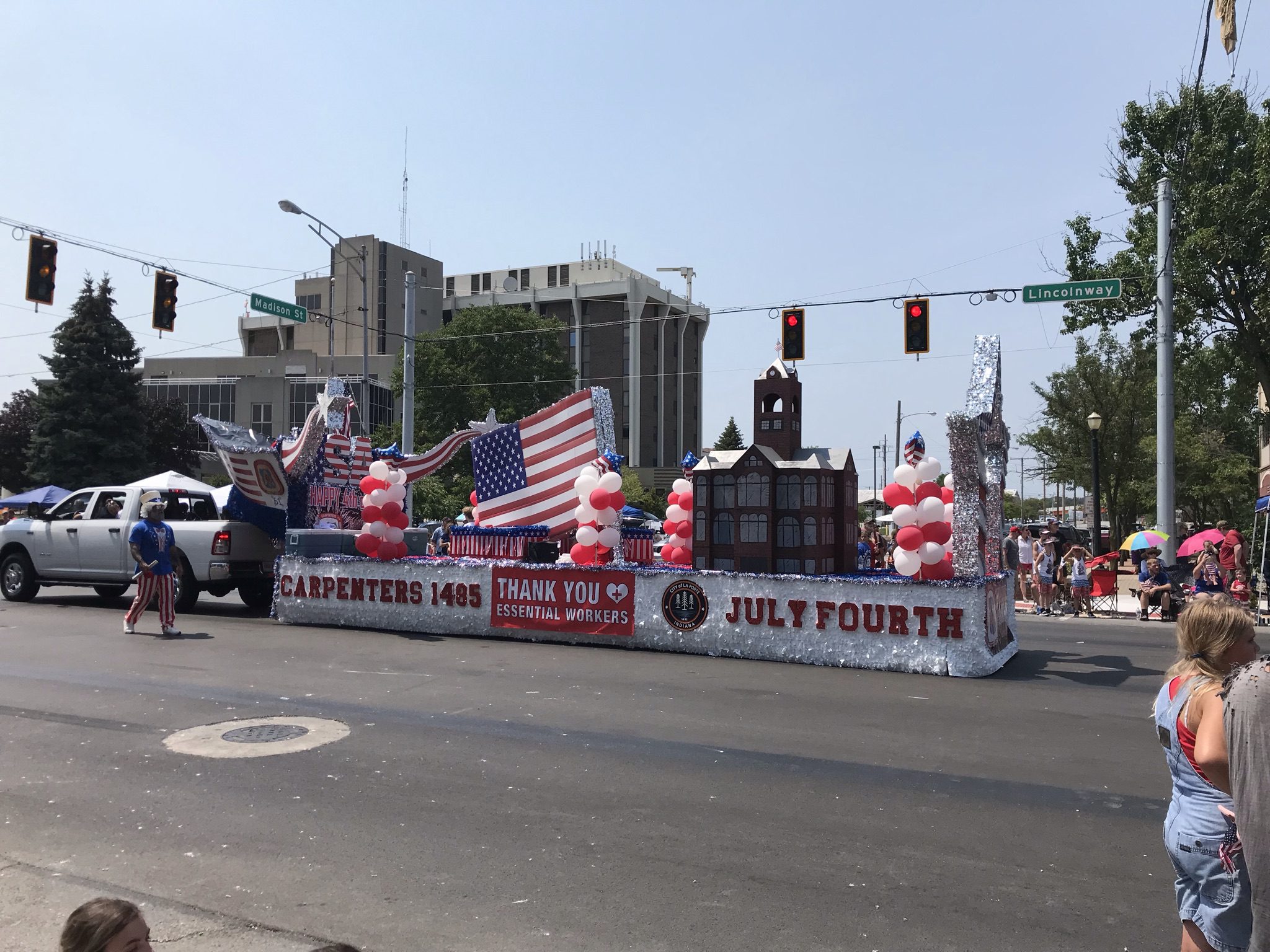 La Porte, Indiana 4th of July Parade Hosted by Kiwanis Club of La Porte